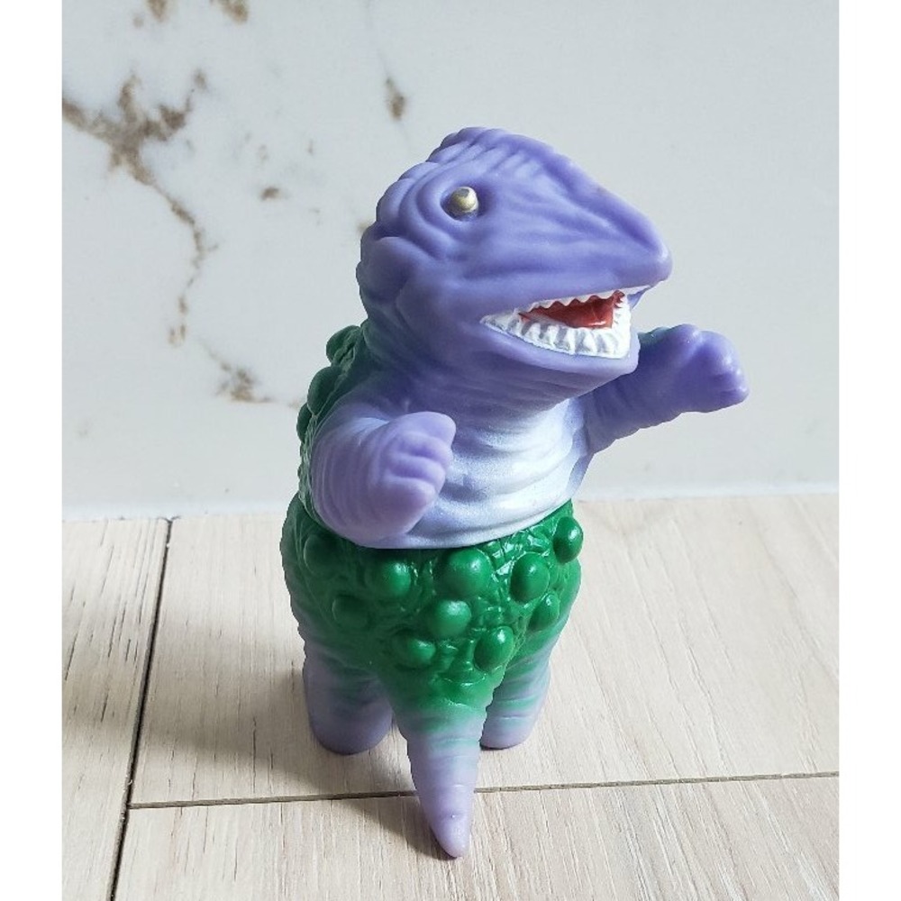 Bootleg‎ Pachi Super Dino Monster Figure Purple Vintage Kaiju Rare 80s Toy